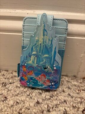 Disney Little Mermaid mini-wallet cardholder NWOT